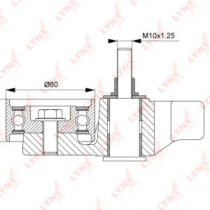 Ролик-натяжитель ремня ГРМ
