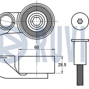 Ролик-натяжитель ремня ГРМ