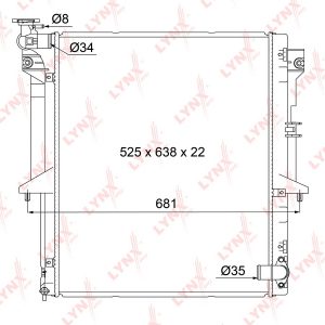 Радиатор основной