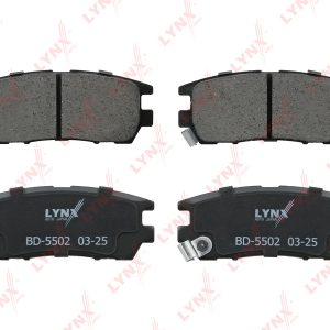 Колодки тормозные задние дисковые к-кт