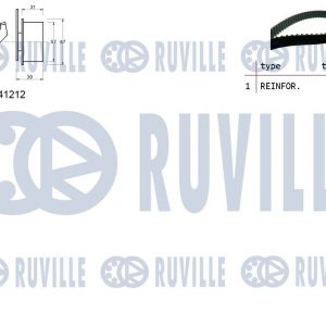 Ремень ГРМ к-кт