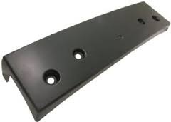 Накладка переднего бампера под номер