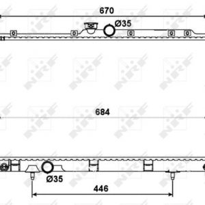 Радиатор основной