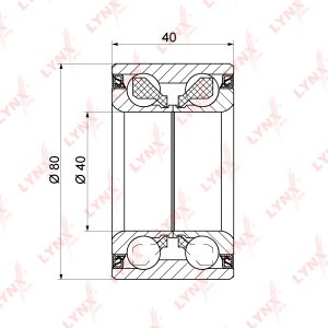 Подшипник ступицы (к-кт)