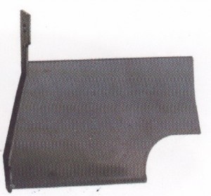 Воздуховод радиатора левый