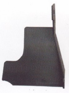 Воздуховод радиатора правый