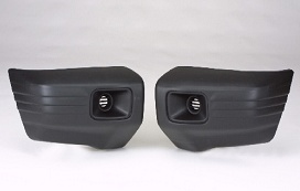 Накладка переднего бампера левая