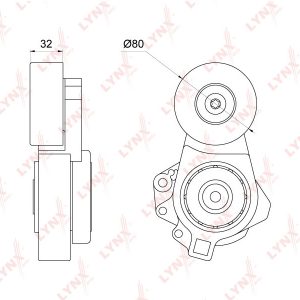 Натяжитель ремня