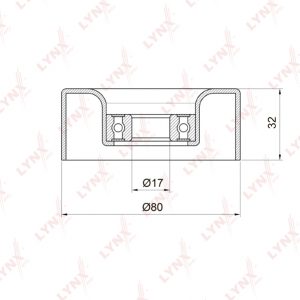 Ролик-натяжитель ручейкового ремня