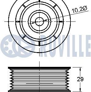 Ролик дополнительный руч. ремня