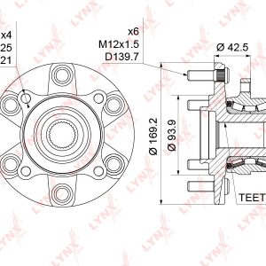 Ступица передняя