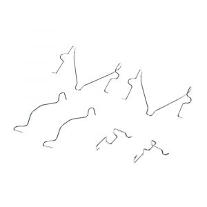 Установочный к-кт задних колодок