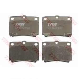 Колодки тормозные задние дисковые к-кт