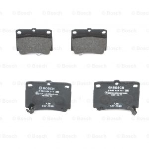 Колодки тормозные задние дисковые к-кт