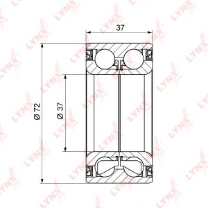 Подшипник ступицы (к-кт)