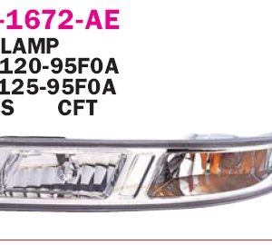 Указатель поворота в бампер правый