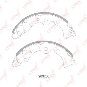 Колодки барабанные к-кт