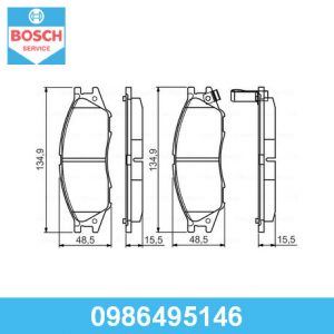 Колодки тормозные передние к-кт