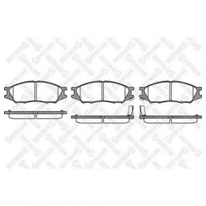 Колодки тормозные передние к-кт