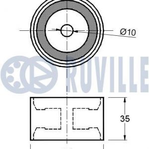 Ролик дополнительный ремня ГРМ