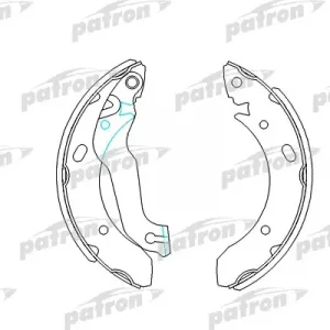 Колодки барабанные к-кт