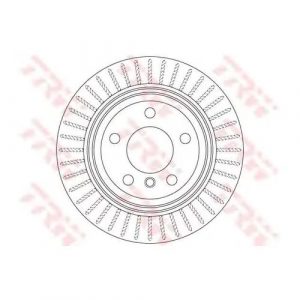 Диск тормозной задний