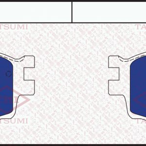 Колодки тормозные передние к-кт