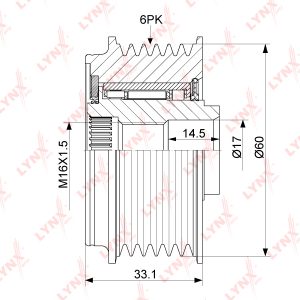 Шкив генератора