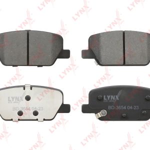 Колодки тормозные задние дисковые к-кт