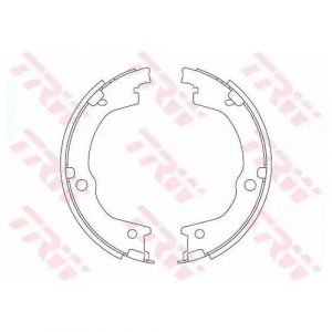 Колодки ручного тормоза к-кт
