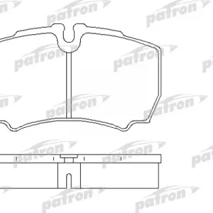 Колодки тормозные задние дисковые к-кт