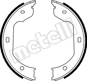 Колодки ручного тормоза к-кт