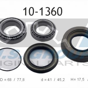 Подшипник ступицы (к-кт)