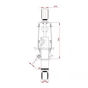 Амортизатор кабины