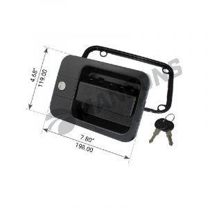 Ручка двери наружная левая