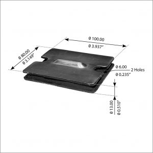 Отбойник задней рессоры