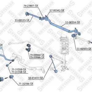 Рычаг передний верхний правый
