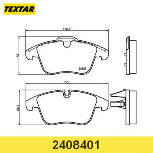 Колодки тормозные передние к-кт