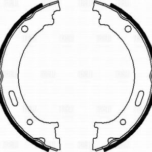 Колодки ручного тормоза к-кт