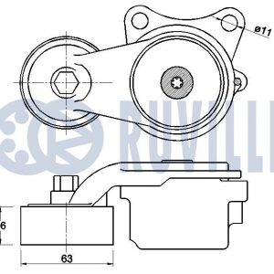 Натяжитель ремня