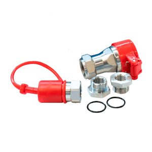 Пневморазъем с клапаном