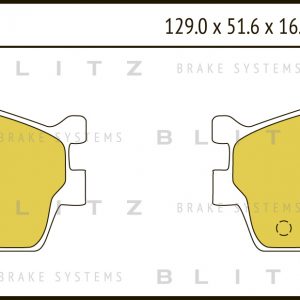 Колодки тормозные передние к-кт