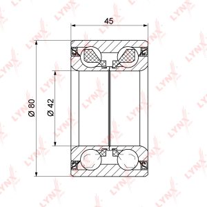 Подшипник ступицы (к-кт)