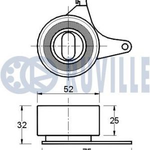 Ролик-натяжитель ремня ГРМ