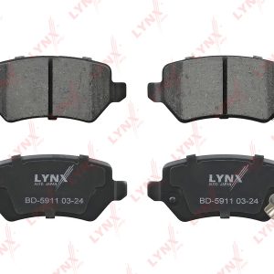 Колодки тормозные задние дисковые к-кт