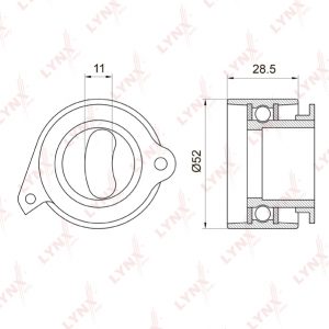 Ролик-натяжитель ремня ГРМ