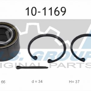 Подшипник ступицы (к-кт)