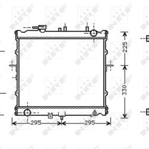 Радиатор основной