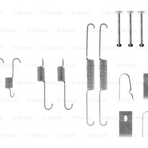Установочный к-кт задних колодок