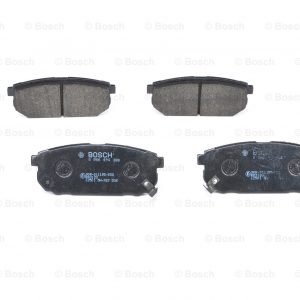 Колодки тормозные задние дисковые к-кт